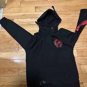 Chrome Hearts x Deadly Doll Online Exclusive Hoodie 'Black/Red'